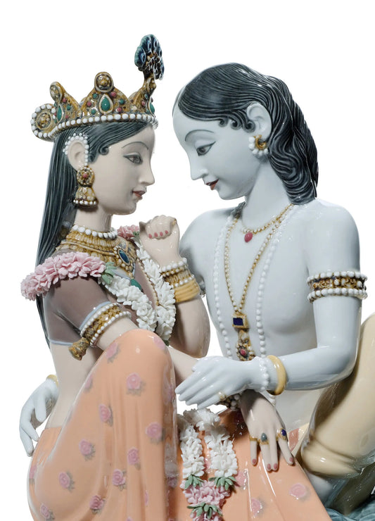 Divine Love Couple Figurine. Limited Edition