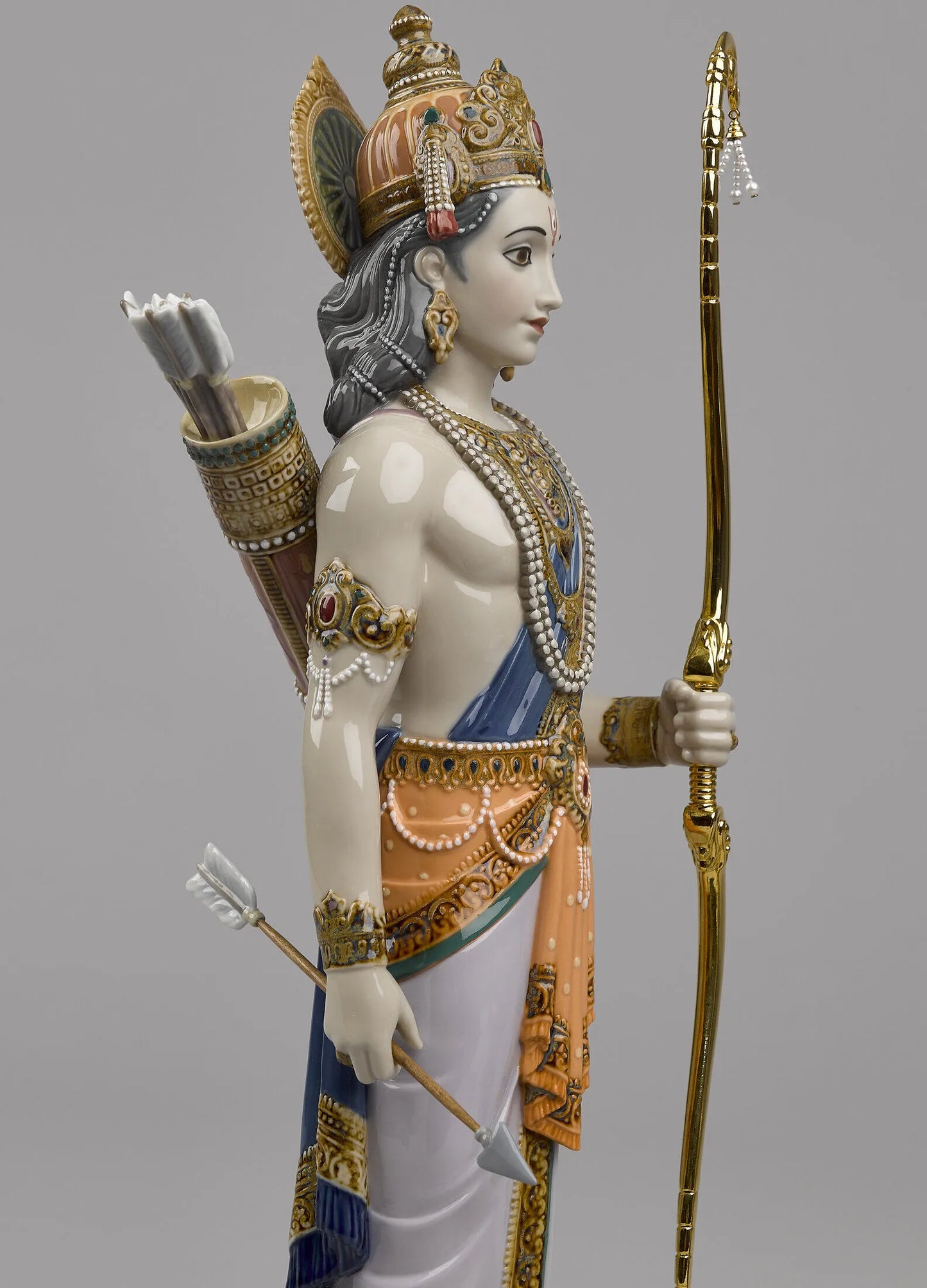 Lakshman and Hanuman Sculpture. Limited Edition