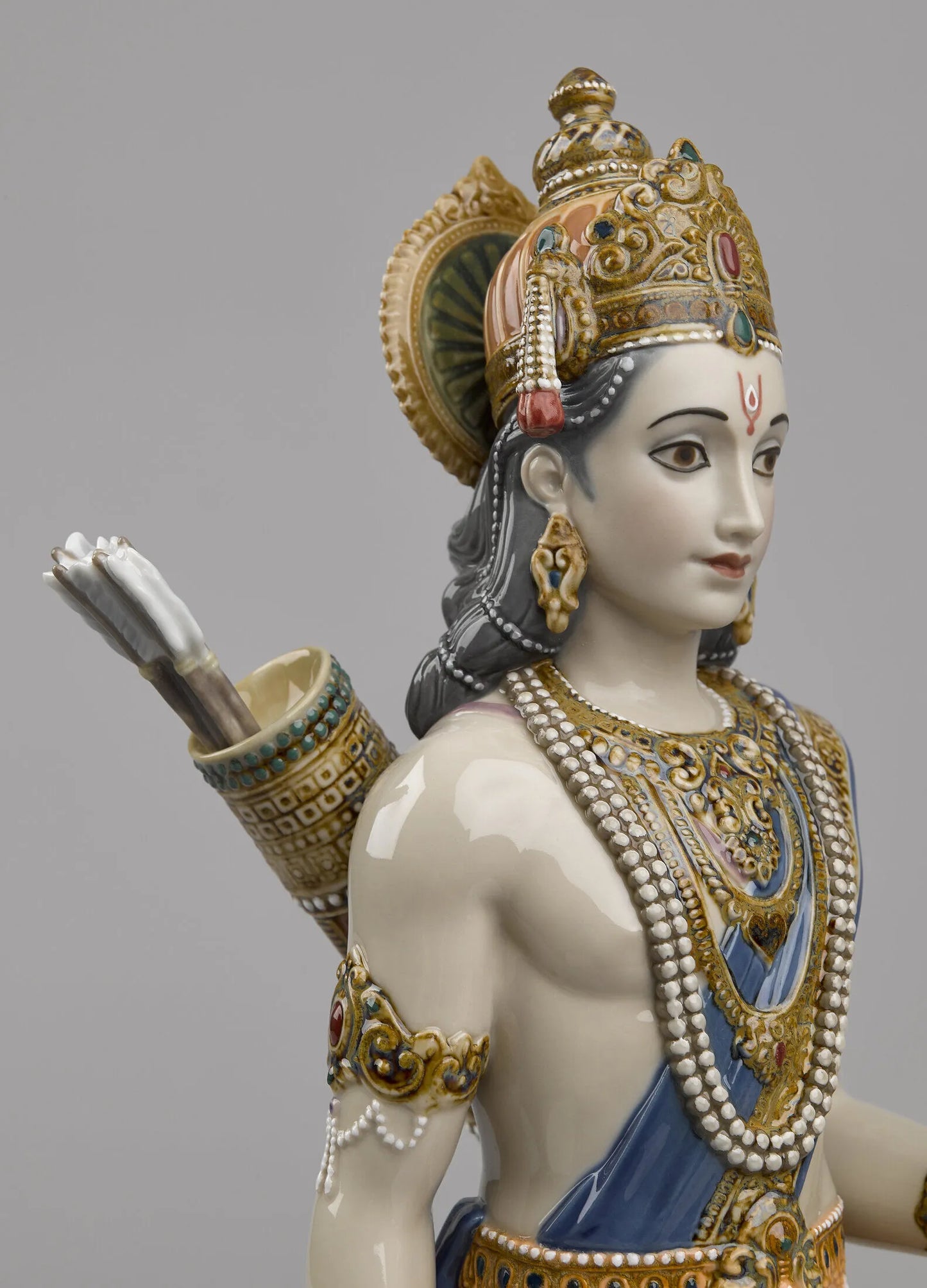 Lakshman and Hanuman Sculpture. Limited Edition
