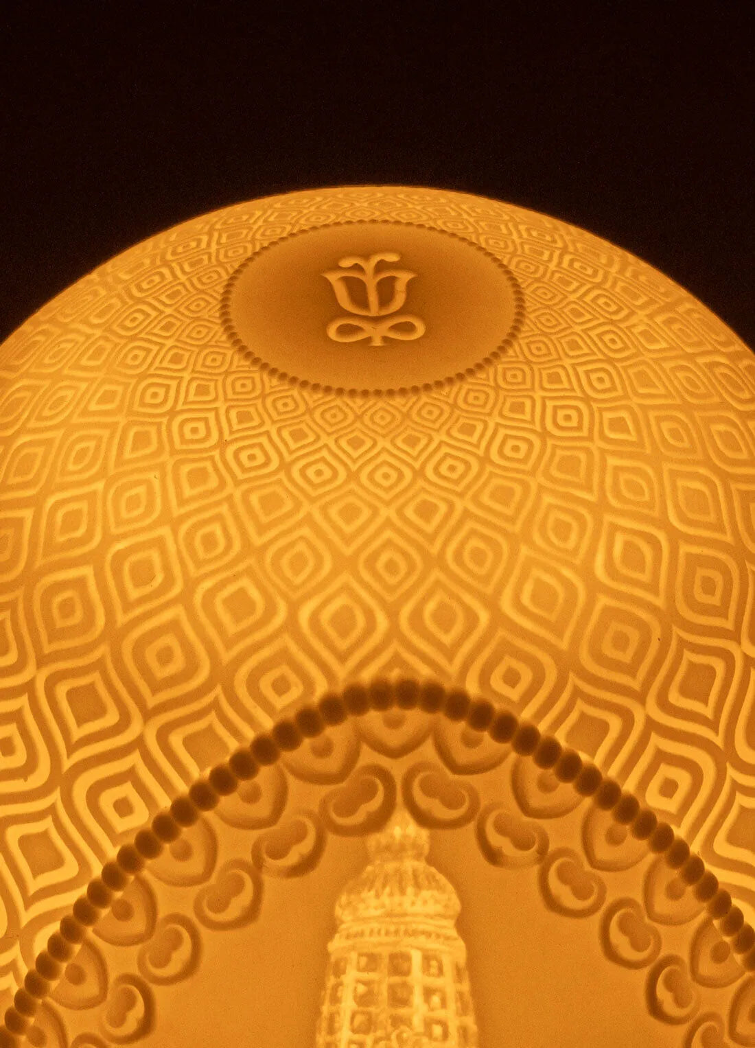 Lord Balaji Dome table lamp