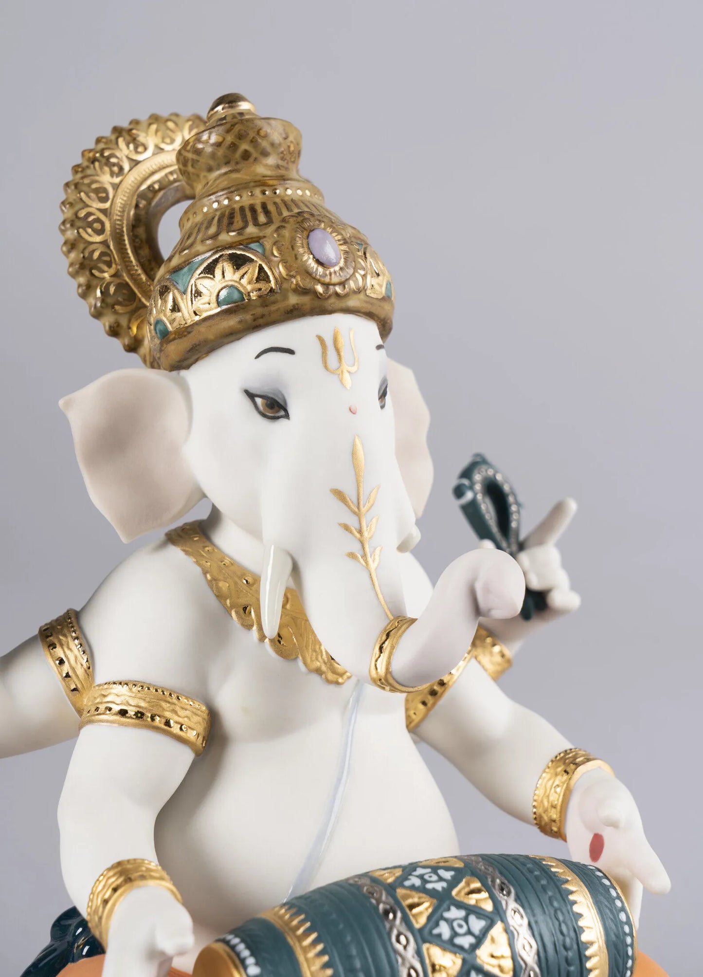 Mridangam Ganesha Figurine. Limited Edition