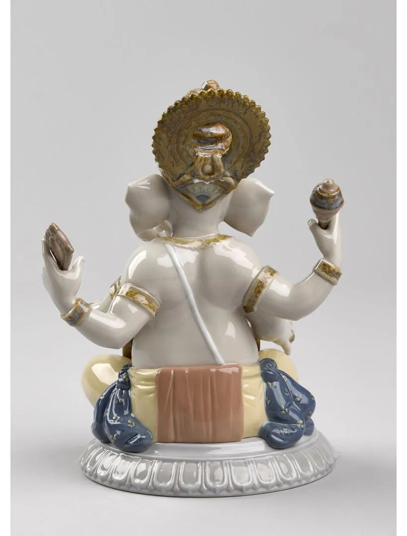 Mridangam Ganesha Figurine