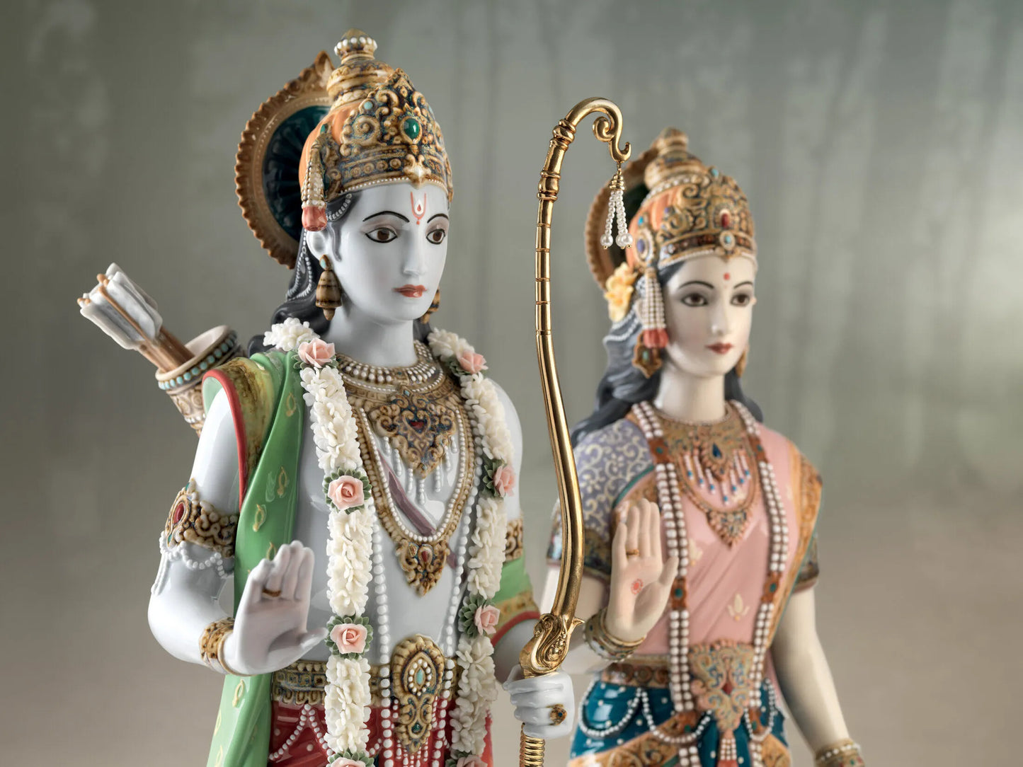 Rama and Sita Sculpture. Limited Edition