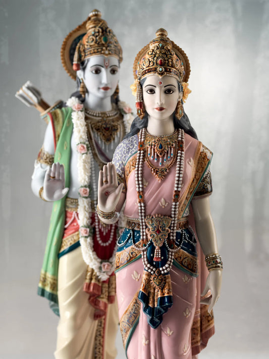 Rama and Sita Sculpture. Limited Edition