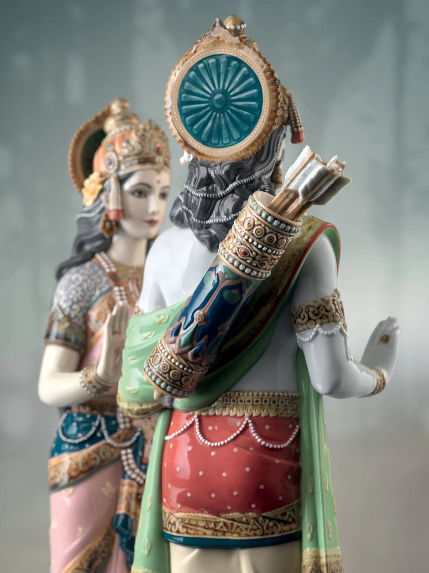 Rama and Sita Sculpture. Limited Edition