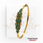 "Display Only Call for Availability and Price" Gold Single Bangle  Kaajal Collection RJB3007