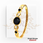 "Display Only Call for Availability and Price" Gold Single Bangle  Kaajal Collection RJB3020