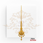 "Display Only Call for Availability and Price" Gold Tikka Kaajal Collection RJT2051