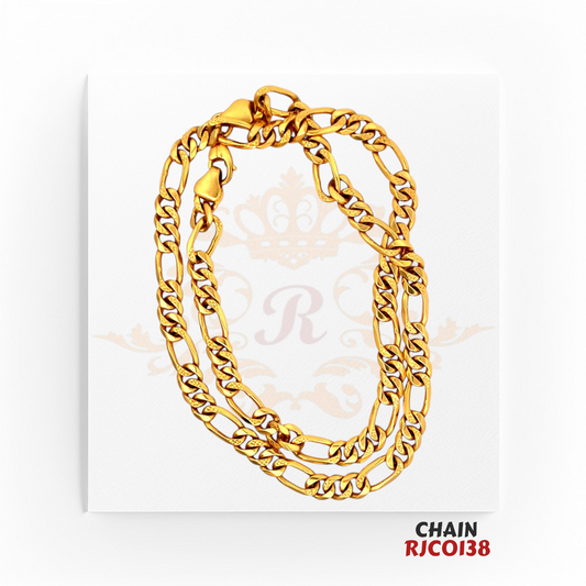 22kt Gold Chain RJC0138 | Stylish & Durable Gold Chain | Regal Jewels