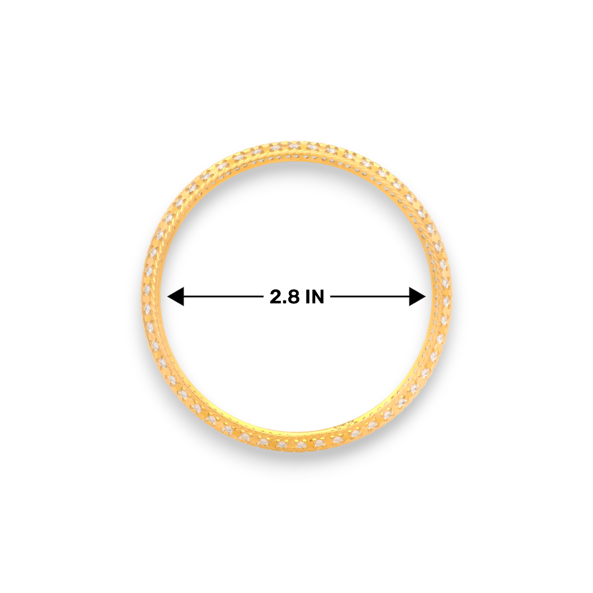 “22kt Gold Ladies Bangle RJLB3400B – Classic textured design, 2.7 inch – Regal Jewels Chicago”
“Traditional 22kt gold bangle RJLB3400B – Elegant handcrafted detailing, 2.7 inch – Regal Jewels USA”
“Regal Jewels 22kt gold ladies bangle RJLB3400B – Fine artistry with timeless finish, 2.7 inch size”