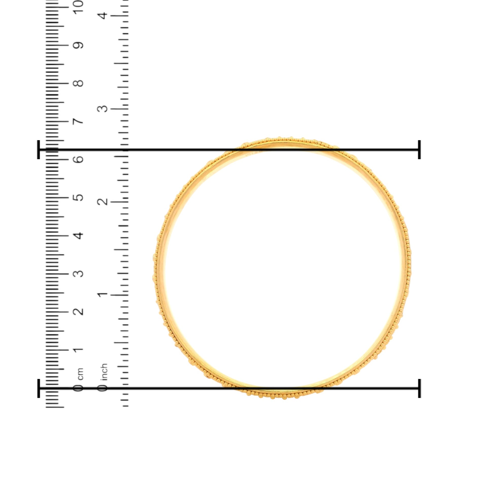 22kt Gold Ladies Bangle RJLB4032B – Sleek traditional design with fine beadwork edges, handcrafted Indian jewelry – Regal Jewels Chicago”
“Elegant 22kt women’s gold bangle RJLB4032B, lightweight design with intricate detailing, perfect for daily wear or festive occasions – Regal Jewels USA”
“Handcrafted 22 karat gold ladies bangle RJLB4032B, classic thin design with bead accents, traditional Indian jewelry – Regal Jewels Chicago Jewelry Store