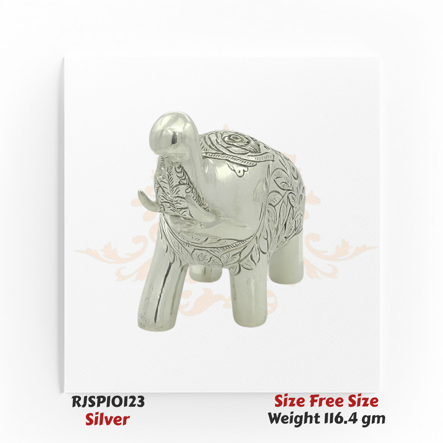 Silver Elephant Idol – RJSPI0123