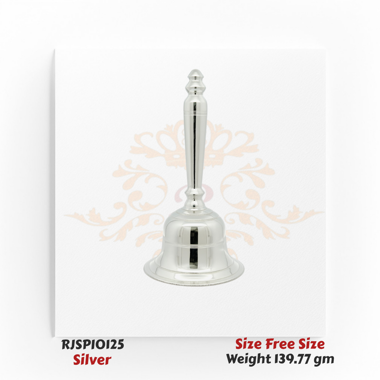 Silver Pooja Bell – RJSPI0125