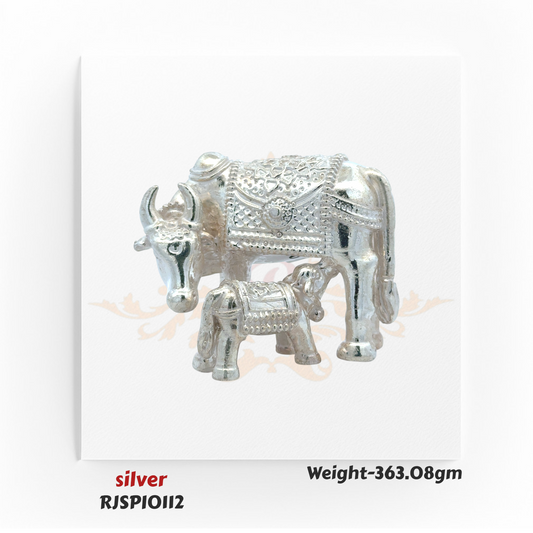 Silver Cow & Calf Idol – RJSPI0112