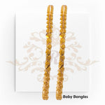 "Display Only Call for Availability and Price" 22kt Gold Baby Bangles RJBB2062