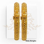 "Display Only Call for Availability and Price" 22kt Gold Baby Bangles RJBB2070