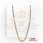 "Display Only Call for Availability and Price" Gold Mangalsutra Kaajal Collection RJGC2334