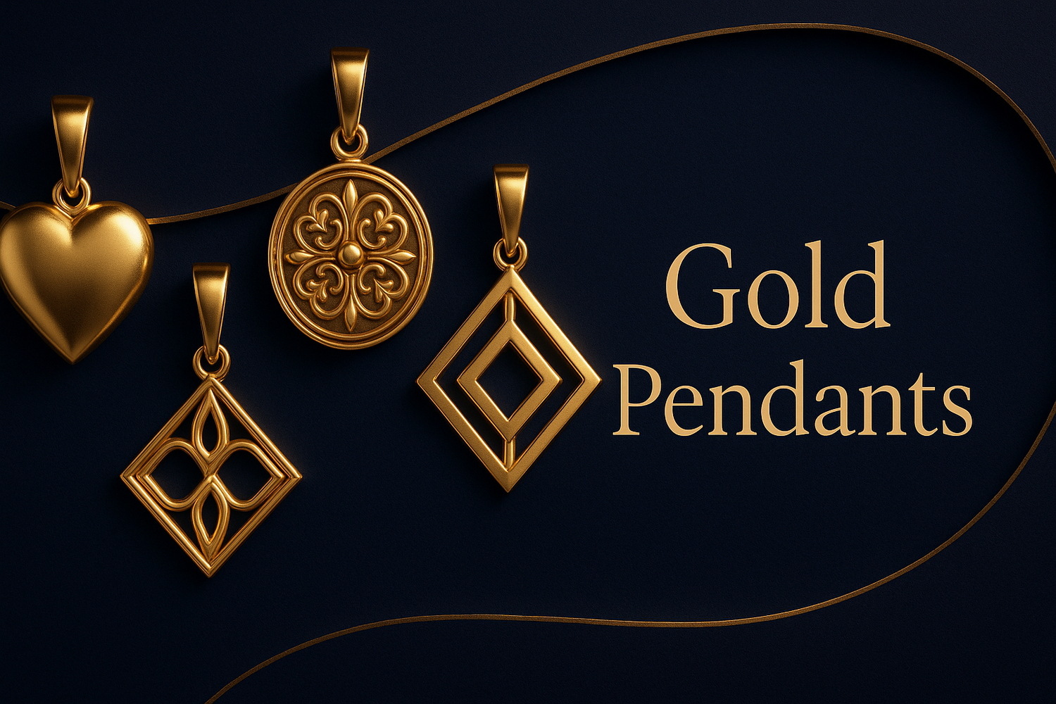 22k Gold Pendants