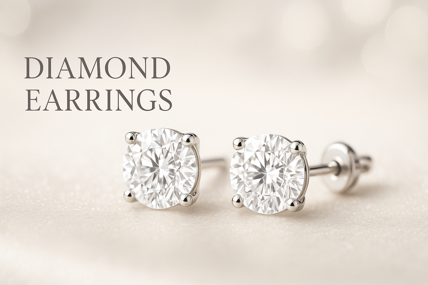18kt Diamond Earrings