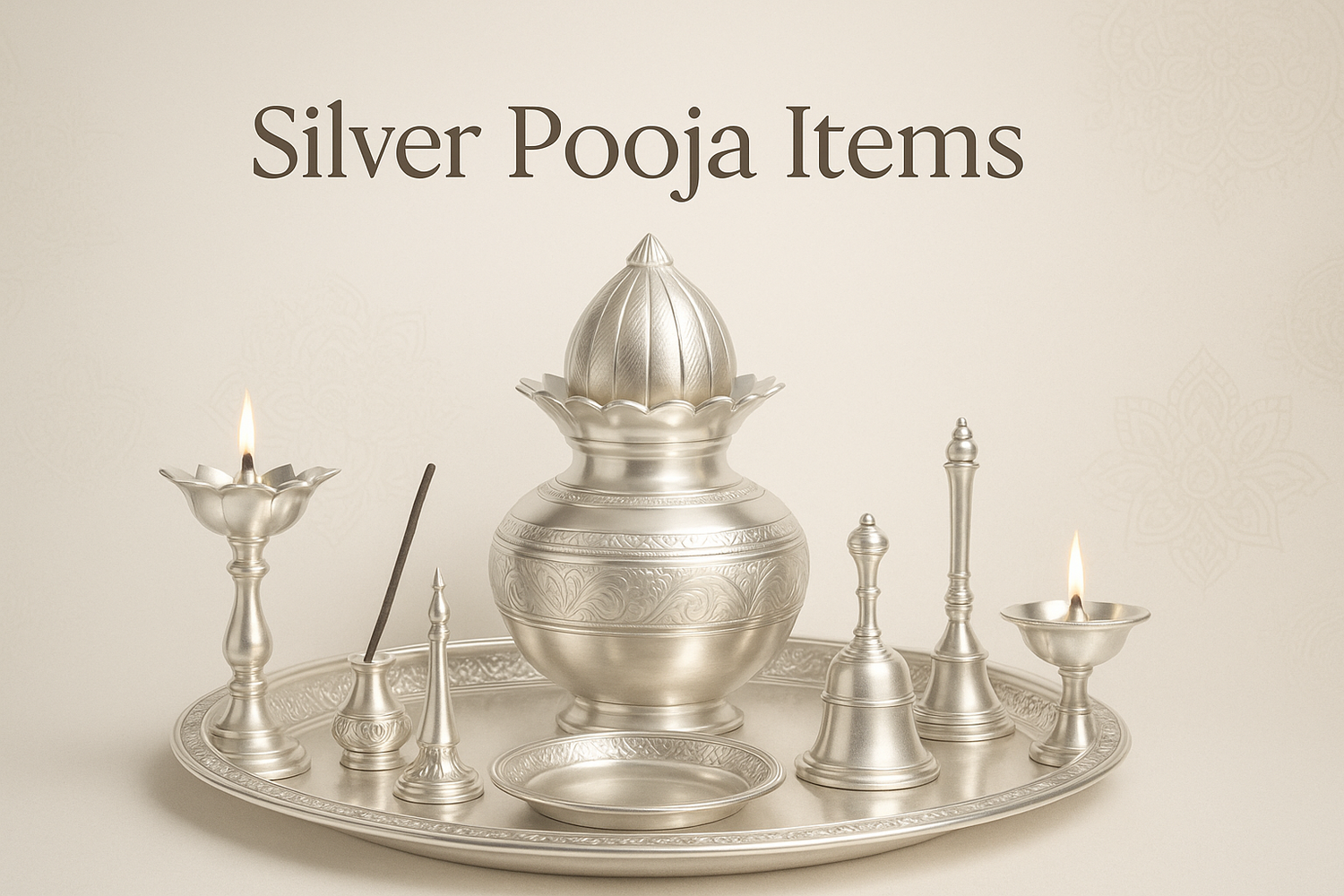 Silver Pooja Items