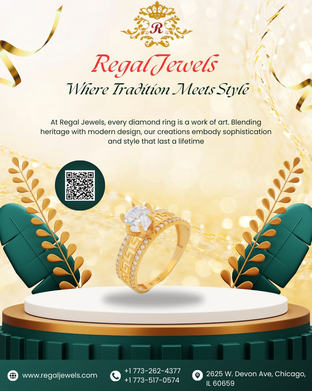 18kt Diamond Rings
