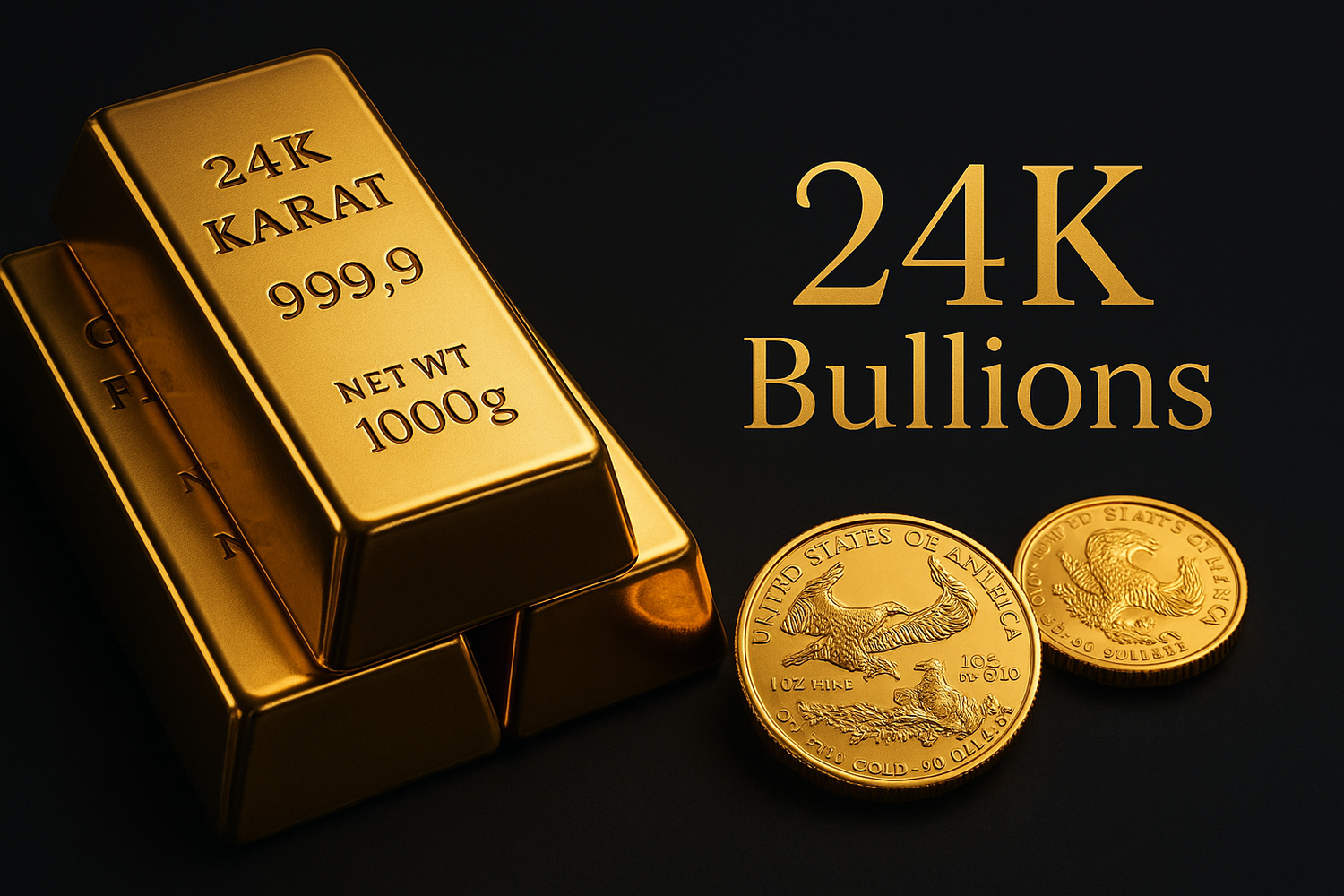 24K Gold Bullions