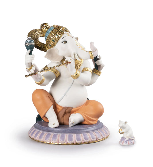 Bansuri Ganesha Figurine. Limited Edition
