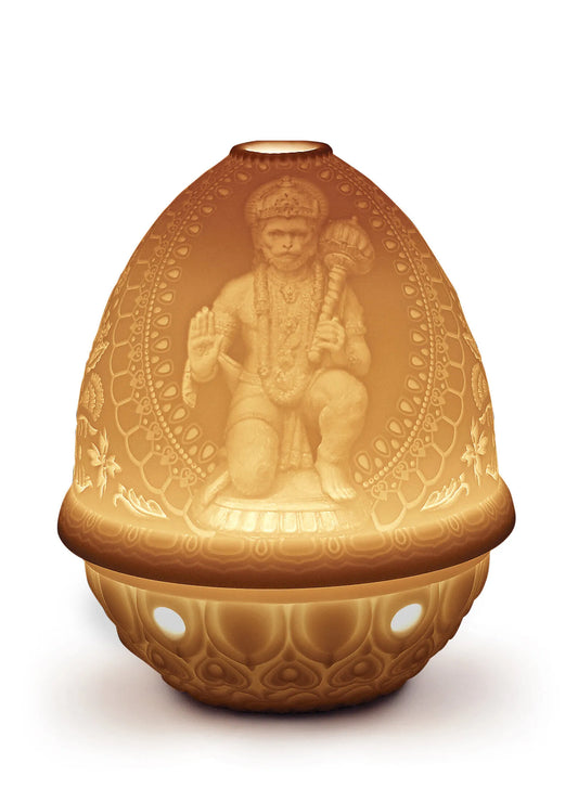 Hanuman Lithophane. Rechargeable Led