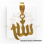 "Dispaly Only Call for Availability and Price" Pendant (Muslim) RJPM2007