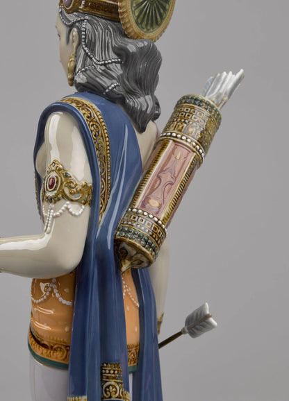 Lakshman and Hanuman Sculpture. Limited Edition