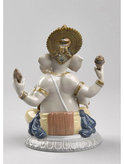 "Display Only Call for Availability and Price" Mridangam Ganesha Figurine