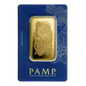 PAMP Suisse Gold Bar, 100 Gram, .9999 Pure