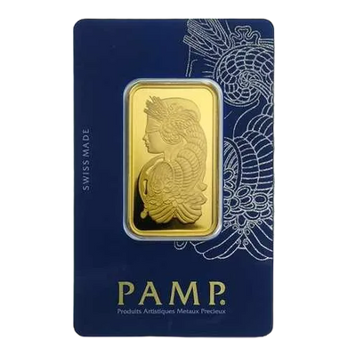 "Display Only Call for Availability and Price" 1 oz PAMP Suisse Gold Bar (New w/ Assay)