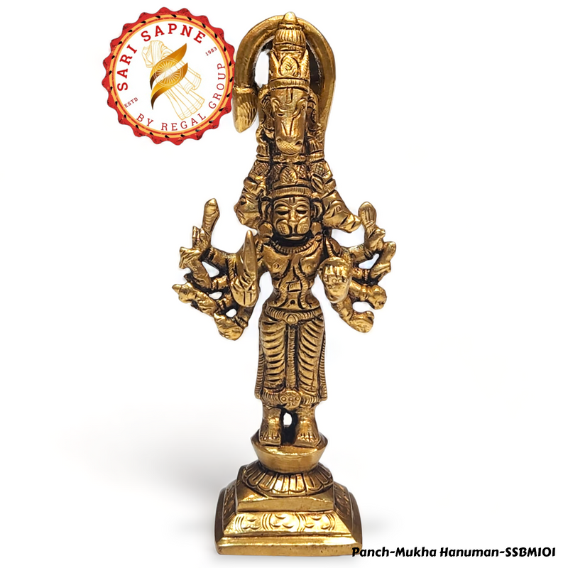 PanchMukha Hanuman (Brass) SSBM101