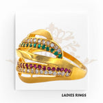"Display Only Call for Availability and Price" 22k Ladies Rings RJLR4024
