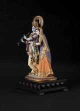 "Display Only Call for Availability and Price" Radha Krishna Sculpture. Limited edition