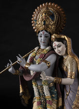 "Display Only Call for Availability and Price" Radha Krishna Sculpture. Limited edition