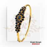 "Display Only Call for Availability and Price" Gold Single Bangle  Kaajal Collection RJB3004