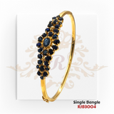 "Display Only Call for Availability and Price" Gold Single Bangle  Kaajal Collection RJB3004