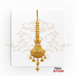 "Dispaly Only Call for Availability and Price" Gold Tikka Kaajal Collection RJT2051