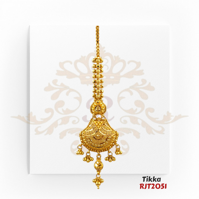 "Display Only Call for Availability and Price" Gold Tikka Kaajal Collection RJT2051