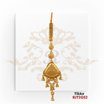 "Display Only Call for Availability and Price" Gold Tikka Kaajal Collection RJT2052