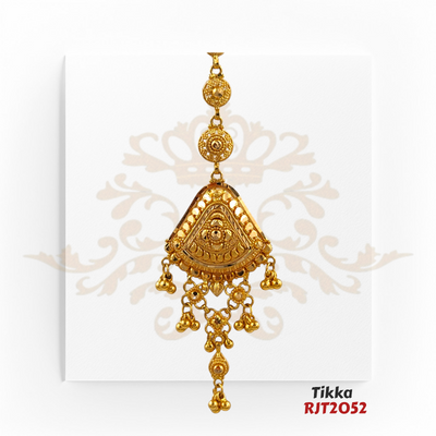 "Display Only Call for Availability and Price" Gold Tikka Kaajal Collection RJT2052