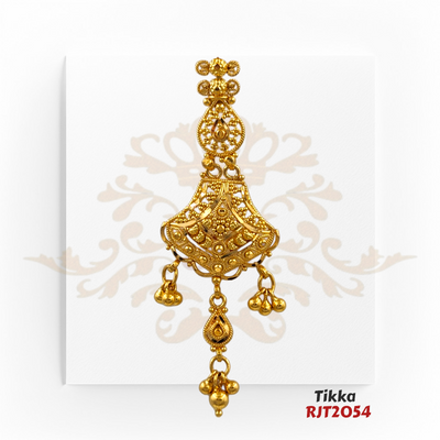 "Display Only Call for Availability and Price" Gold Tikka Kaajal Collection RJT2054