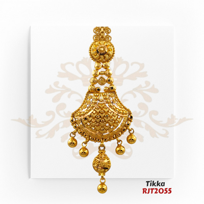 "Display Only Call for Availability and Price" Gold Tikka Kaajal Collection RJT2055