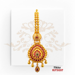"Dispaly Only Call for Availability and Price" Gold Tikka Kaajal Collection RJT2057