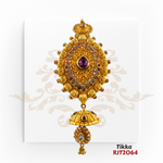 "Display Only Call for Availability and Price" Gold Jhumar Kaajal Collection RJT2064