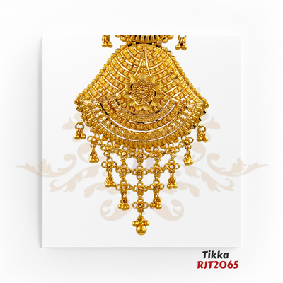 "Display Only Call for Availability and Price" Gold Jhumar Kaajal Collection RJT2065