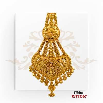 "Display Only Call for Availability and Price" Gold Jhumar Kaajal Collection RJT2067