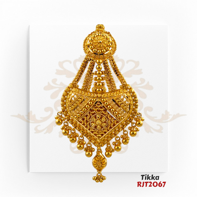 "Display Only Call for Availability and Price" Gold Jhumar Kaajal Collection RJT2067